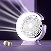 Ventilador De Escritorio Con iluminación